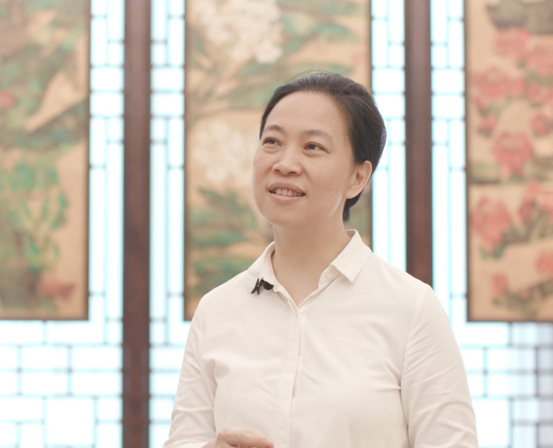 林蓝谈杨燕来